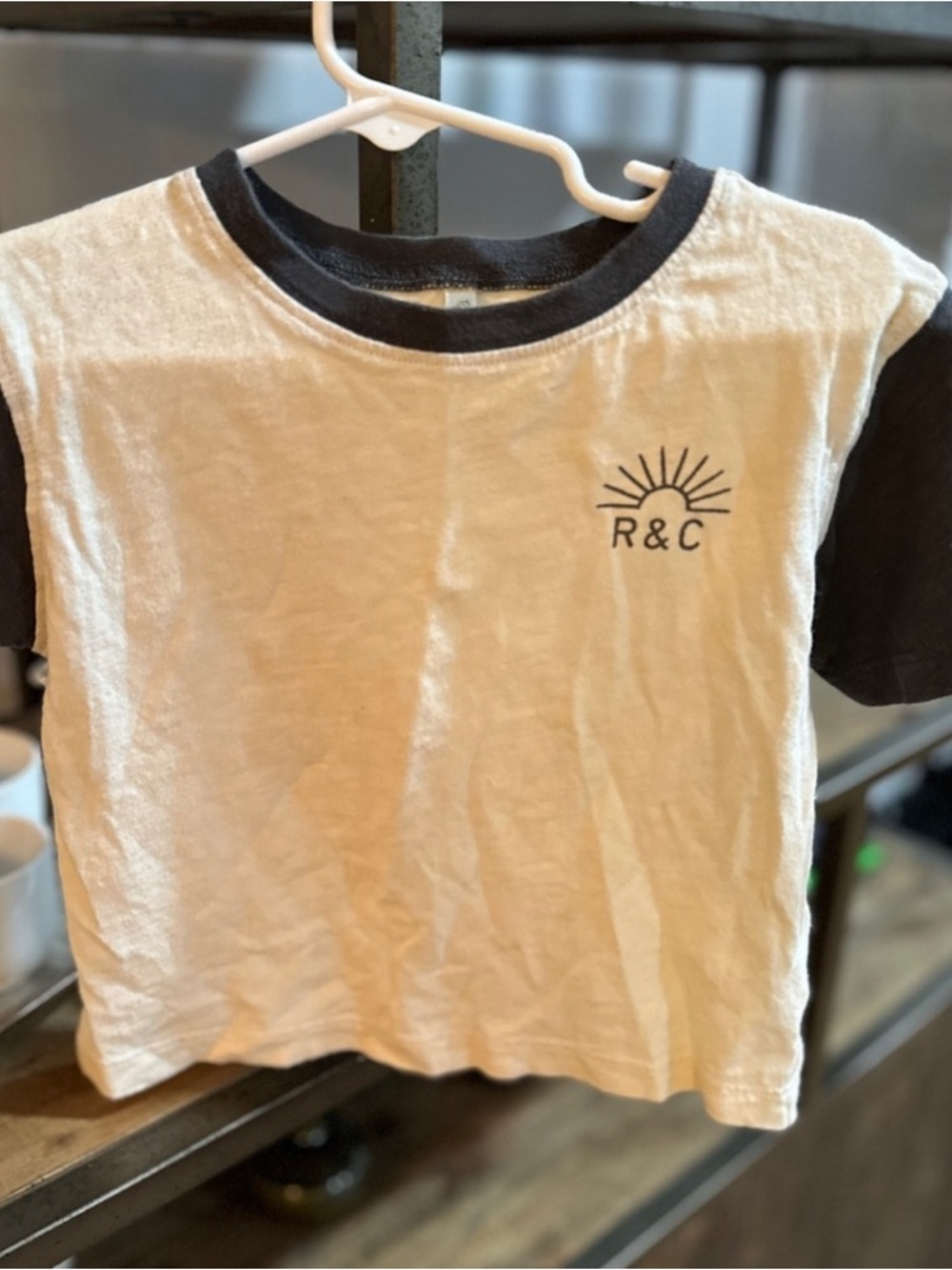 Rylee + Cru Boys, never worn “Keep Shining” graphic T-shirt